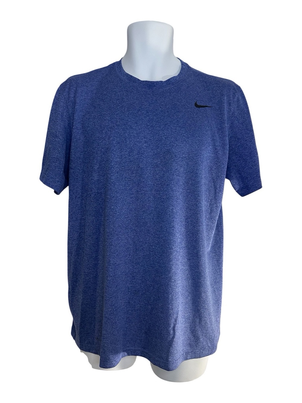 Nike Blue Tri-Blend Short Sleeve T-Shirt Men’s XL Soft Athletic Tee
